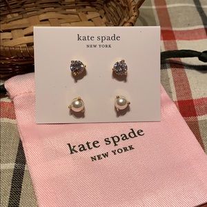 Kate spade pearl and gem duo NWT